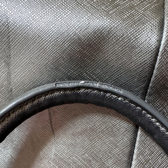 Tory Burch Shimmering Silver Tote - Picture 10 of 16